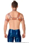 Latex Hollow O-Ring Chest Harness