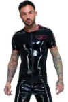 Latex Stylish Men's Vest Top