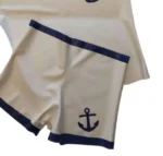 Latex Three-Piece Sailor Costume Outfit